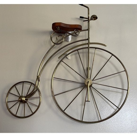 Vintage Metal Bicycle Wall Art Decor - Picture 8 of 11